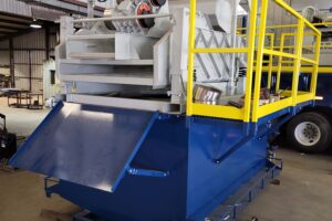 Environmental Dewatering System Single Grizzly Screener