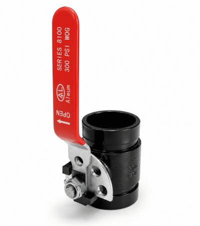 2in 300 PSI WOG Grooved Ball Valve